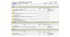 Desktop Screenshot of forum.pa-software.com